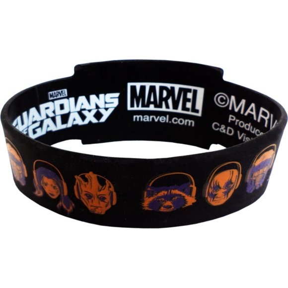 Guardians Of The Galaxy: "Awesome Mix Vol. 1" Rubber Wristband - Picture 2 of 2